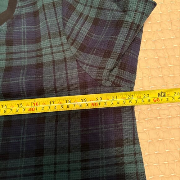 Lands End Waffle Henley Sleep Shirt   Size: Large NWT - Picture 13 of 13